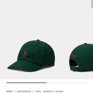 Ralph Lauren the iconic cotton chino ball cap